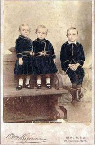 Gustav, Siegfried and Franz Kuhlmey